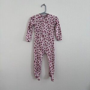 Betsey Johnson Floral Footie Pajama Size 24 Months